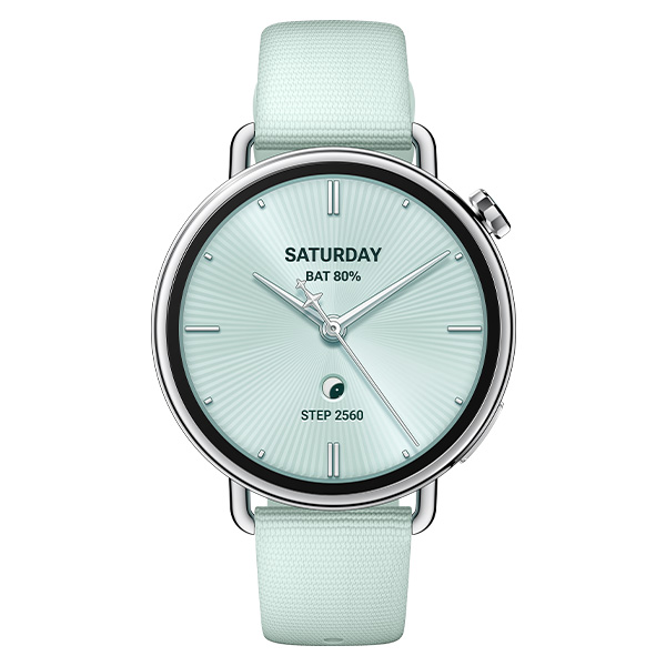 שעון ספורט נשי חכם שיאומי דגם Xiaomi Watch S4 41mm בצבע ירוק