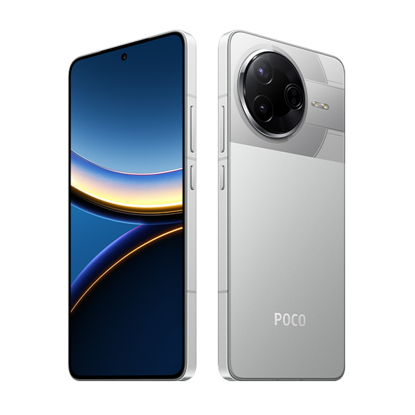 סמארטפון POCO F7 Pro 5G גרסה 12GB+512GB בצבע כסוף - תצוגה