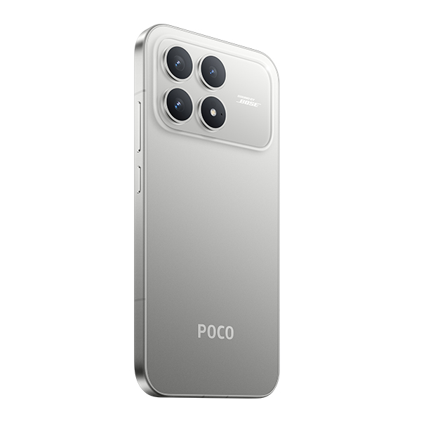 POCO F8 Pro 5G גרסה 12GB+512GB בצבע כסוף
