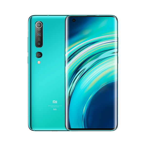 סמארטפון Mi 10 גרסה 8GB+256GB בטכנולוגיית 5G בצבע ירוק