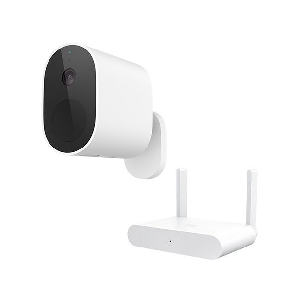 ערכת מצלמת אבטחה חיצונית אלחוטית Mi Outdoor Security Camera 1080p + יחידת Gateway