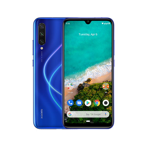 סמארטפון  Mi A3 גרסה 4GB+64GB בצבע כחול