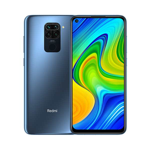 סמארטפון Redmi Note 9 גרסה 4GB+128GB בצבע אפור