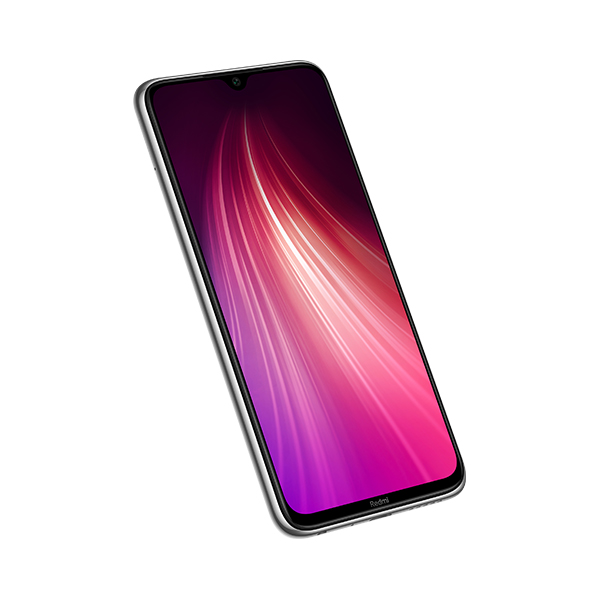 סמארטפון REDMI NOTE 8 גרסה 4GB+64GB בצבע לבן