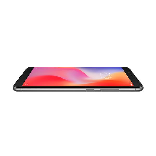 סמארטפון REDMI 6 גרסה 3GB+64GB בצבע שחור