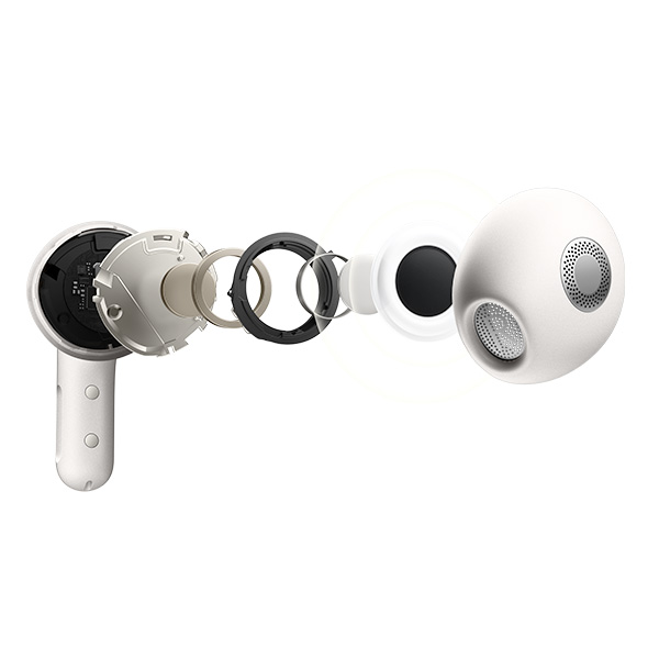 אוזניות TWS דור 5 שיאומי דגם Xiaomi Buds 5 בצבע לבן