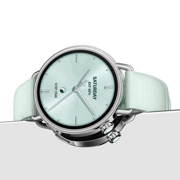 שעון ספורט נשי חכם שיאומי דגם Xiaomi Watch S4 41mm בצבע ירוק