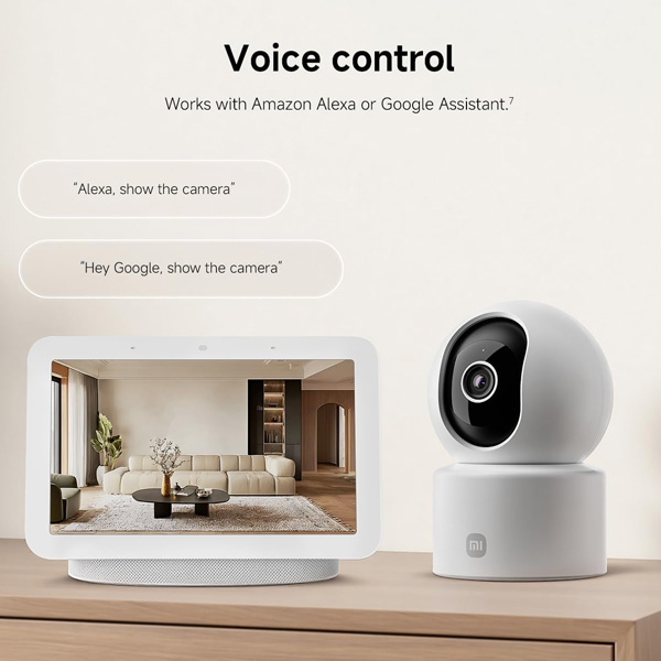 מצלמת אבטחה 2K אלחוטית 360° שיאומי דגם Xiaomi Smart Camera C302