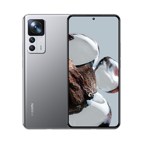 סמארטפון XIAOMI 12T 5G גרסה 8GB+256GB בצבע כסוף
