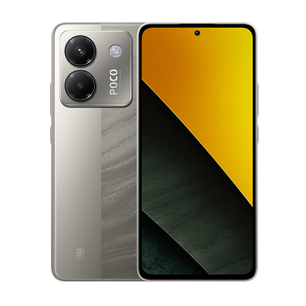 סמארטפון POCO M7 Pro 5G גרסה 8GB+256GB בצבע כסוף