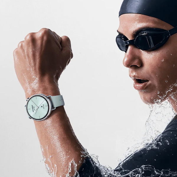 שעון ספורט נשי חכם שיאומי דגם Xiaomi Watch S4 41mm בצבע ירוק