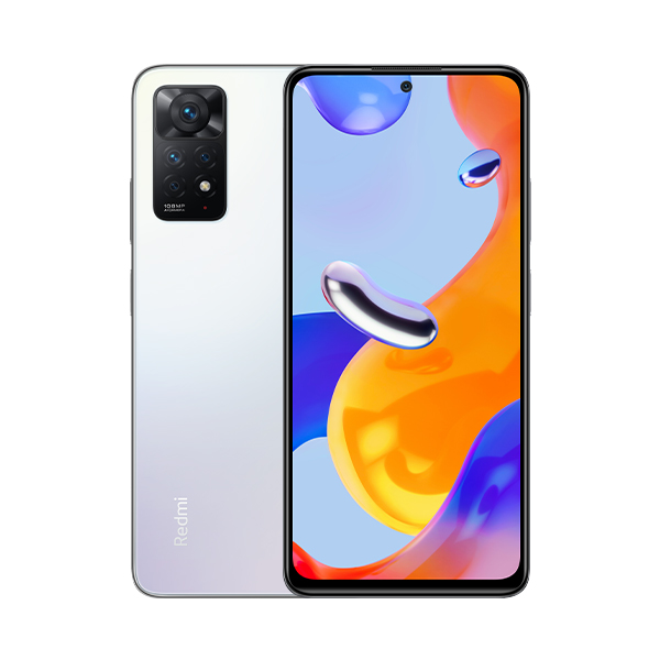 סמארטפון Redmi note 11 Pro גרסה 8GB+128GB בצבע לבן