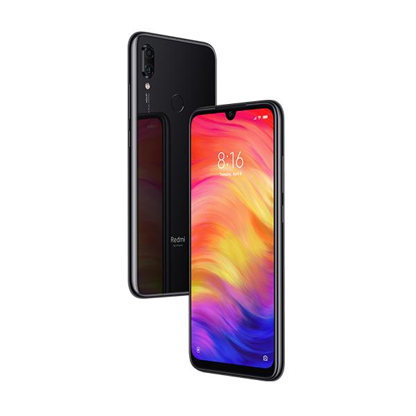 סמארטפון REDMI NOTE 7 גרסה 4GB+128GB בצבע שחור